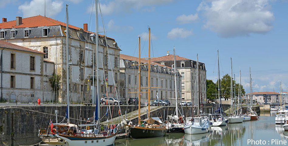Port de Rochefort en Charente-Maritime